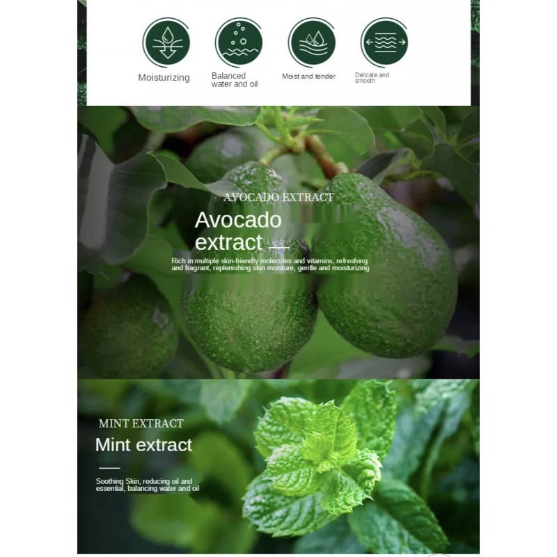 Набор BIOAQUA Avocado 6 оптом