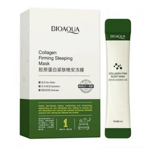 Маска для лица с коллагеном BIOAQUA Collagen Firming Sleeping