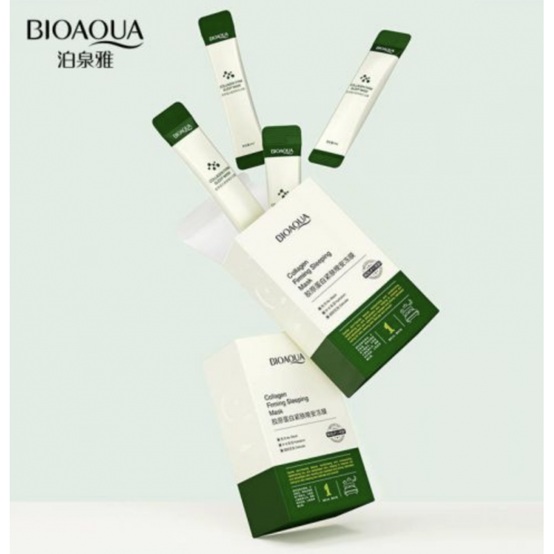 Маска для лица с коллагеном BIOAQUA Collagen Firming Sleeping