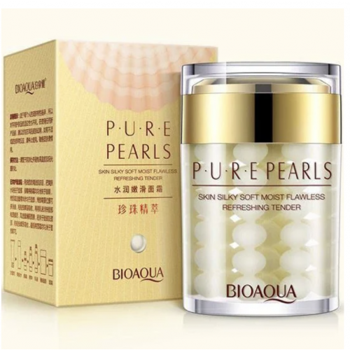 Увлажняющий крем для лица Bioaqua Pure Pearls Creаm оптом