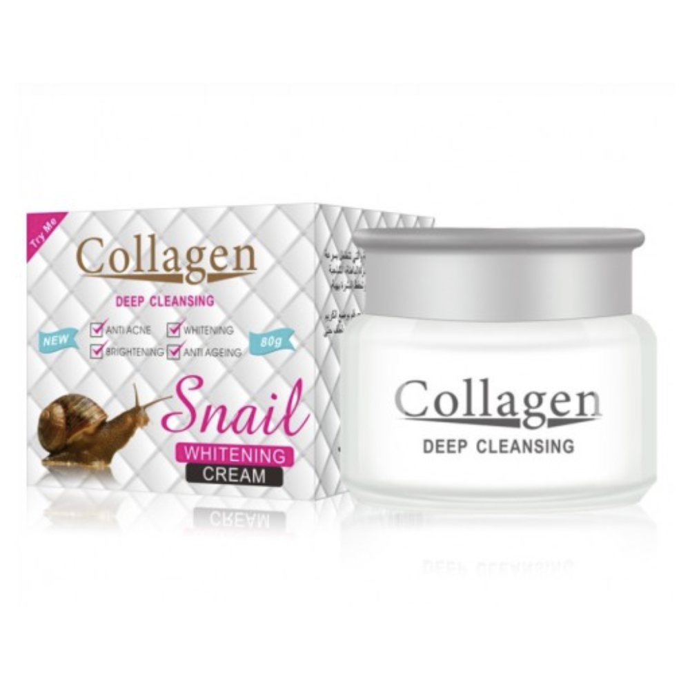 Крем коллагеновый для лица Collagen Deep Cleansing Snail