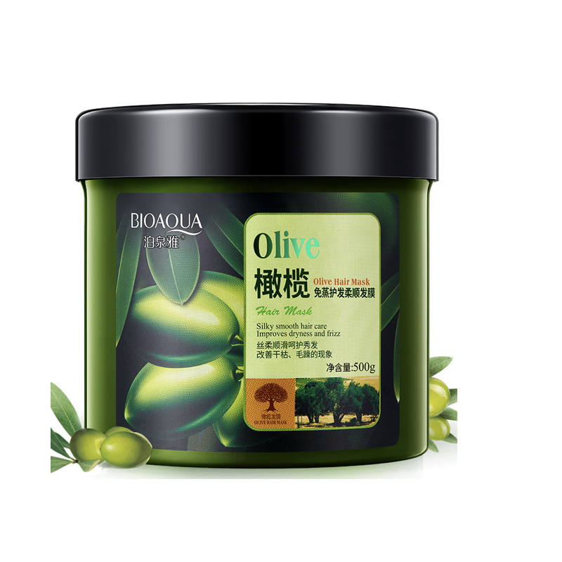 Маска для волосся з оливковою олією Bioaqua Olive Hair Mask