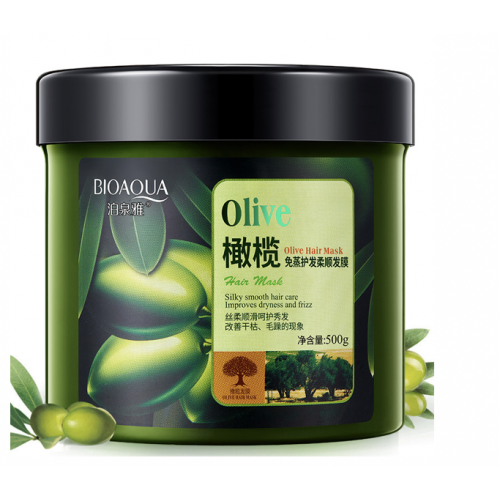 Маска для волосся з оливковою олією Bioaqua Olive Hair Mask