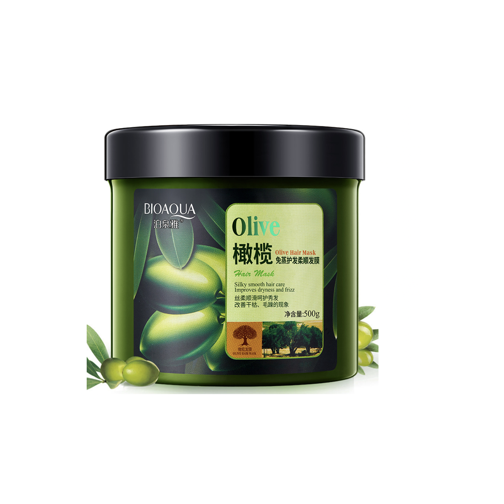 Маска для волосся з оливковою олією Bioaqua Olive Hair Mask