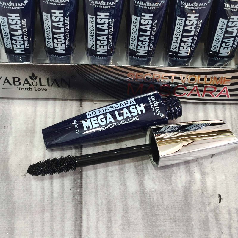 Туш "Mega Lash" з силіконовою щіточкою оптом