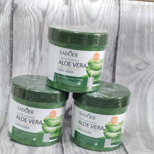 Маска для волосся з алое вера Sadoer Aloe Vera Hair Mask 500мл