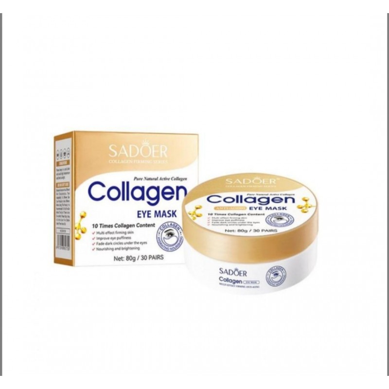 Гідрогелеві патчі Sadoer Collagen 30 пар оптом