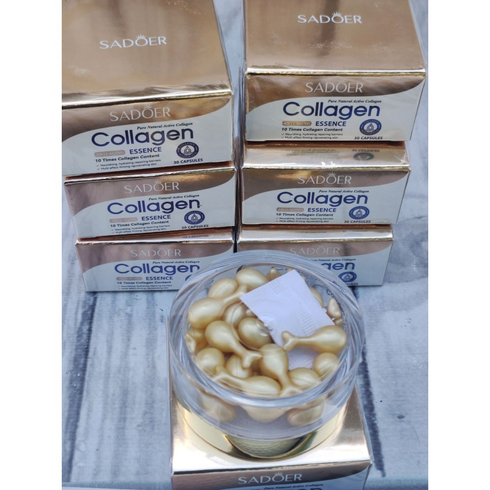 Капсули для обличчя від зморшок Collagen Sadoer (30 шт) оптом