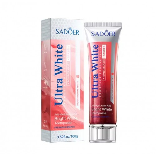 Гелева зубна паста Sadoer Ultra White зі смаком гранату оптом
