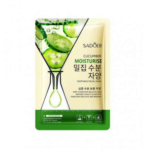 Зволожувальна маска для обличчя Sadoer Cucumber оптом