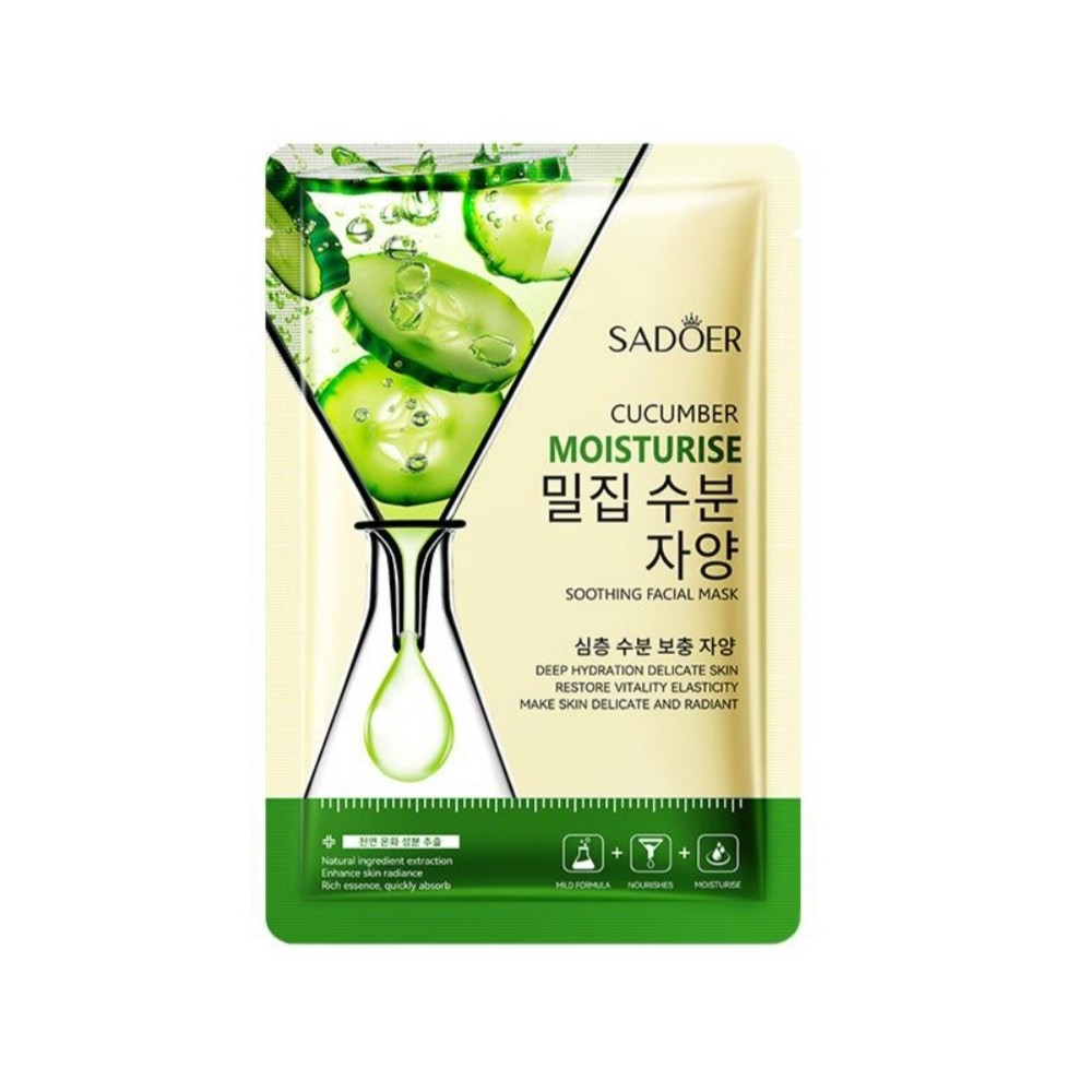 Зволожувальна маска для обличчя Sadoer Cucumber оптом