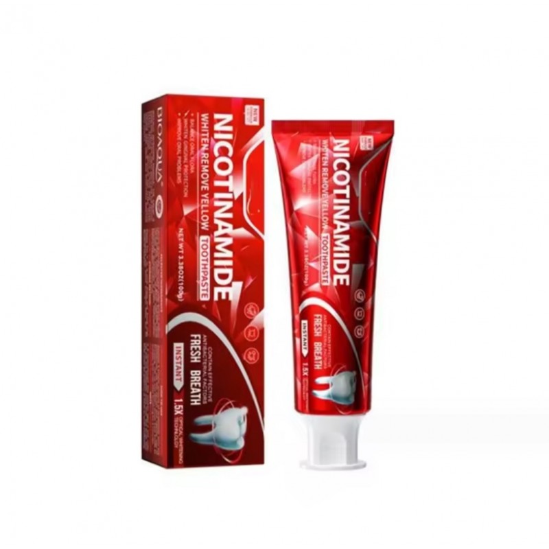 Зубна паста Bioaqua Nicotinamide 100g оптом