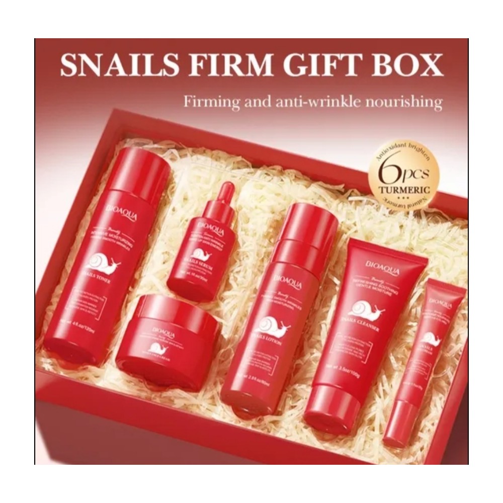 Набір 6в1 Bioaqua Snails Firm Gift Box оптом