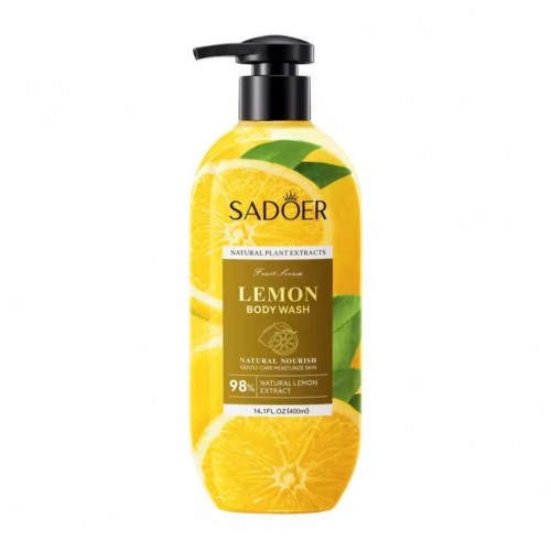 Крем - гель для душу Sadoer Lemon 400ml оптом