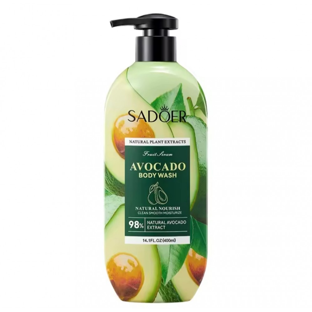 Крем - гель для душу Sadoer Avocado 400ml оптом