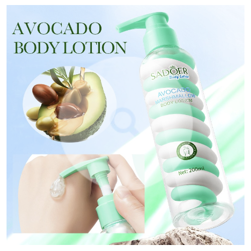 Зволожуючий гелево-кремовий лосьон для тіла Sadoer Avocado оптом