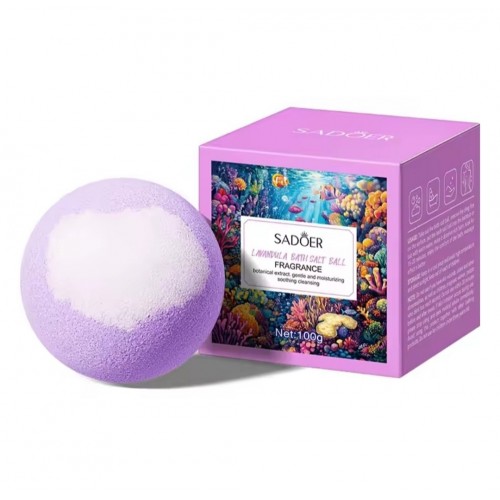 Бомбочка для ванни Sadoer Lavandula Bath Salt Ball оптом