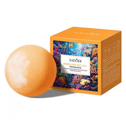 Бомбочка для ванни Sadoer Orange Bath Salt Ball оптом