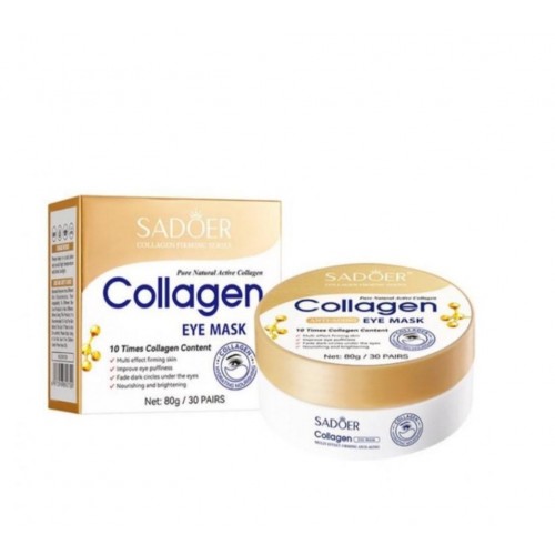 Гідрогелеві патчі Sadoer Collagen 30 пар оптом