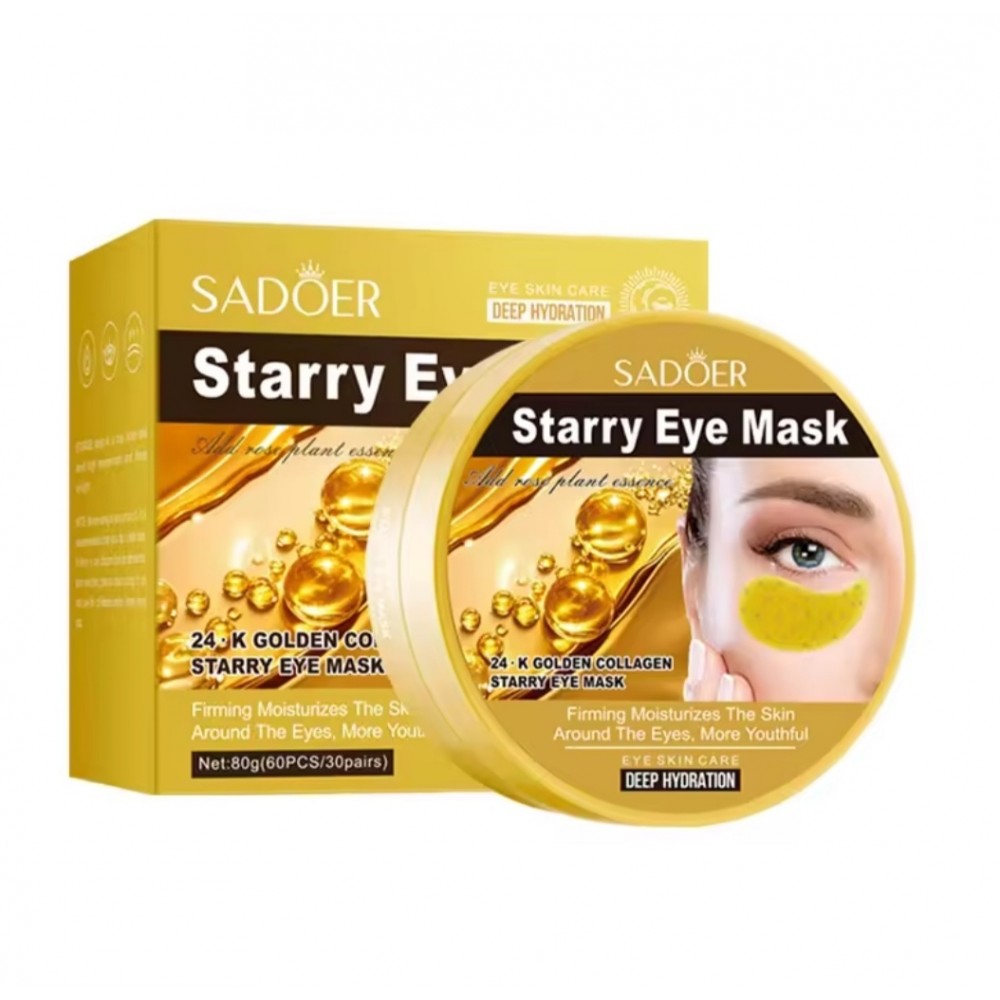 Патчі в банці Sadoer 24 K Golden Collagen оптом