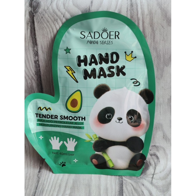 Маска-рукавичка Sadoer Avocado Panda оптом