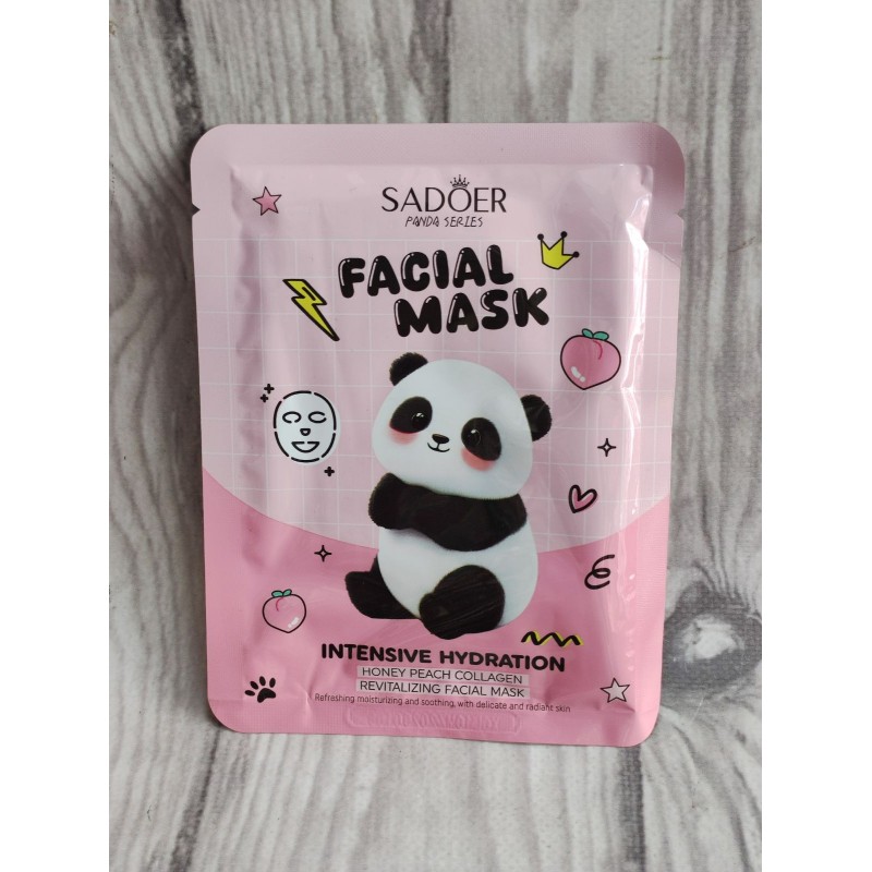 Тканинна маска для обличчя Sadoer Peach Panda оптом