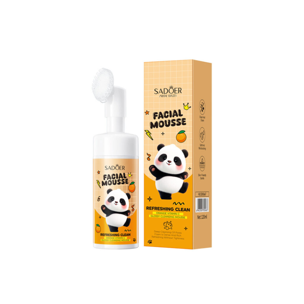 Пінка - мус Sadoer Panda з вітаміном С для вмивання обличчя