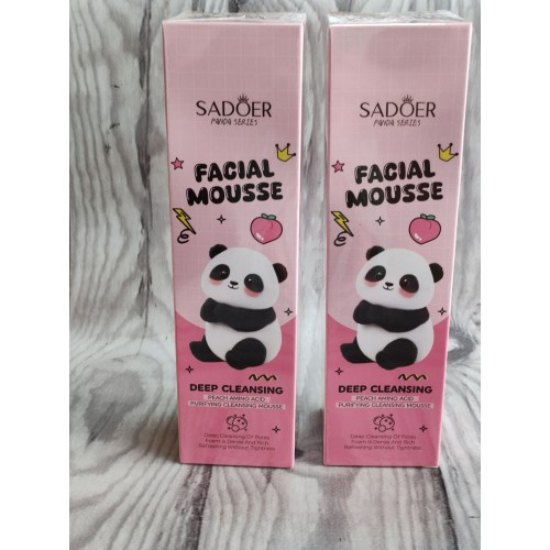 Пінка - мус Sadoer Panda з амінокислотами персика для вмивання