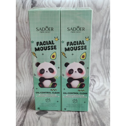Пінка - мус Sadoer Panda з екстрактом авокадо для вмивання