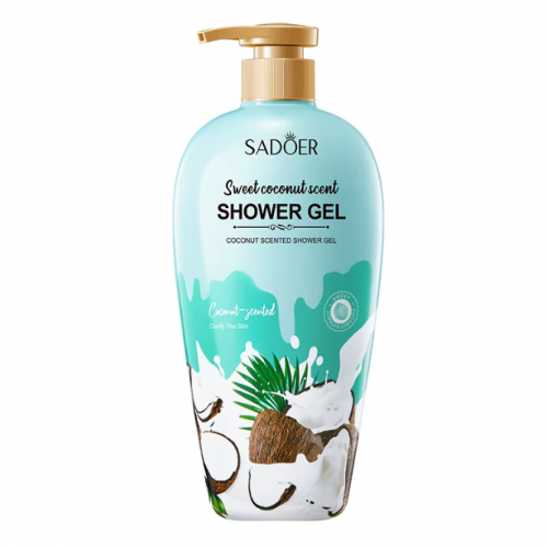Парфумований гель для душу Sadoer Sweet Coconut Scented Shower