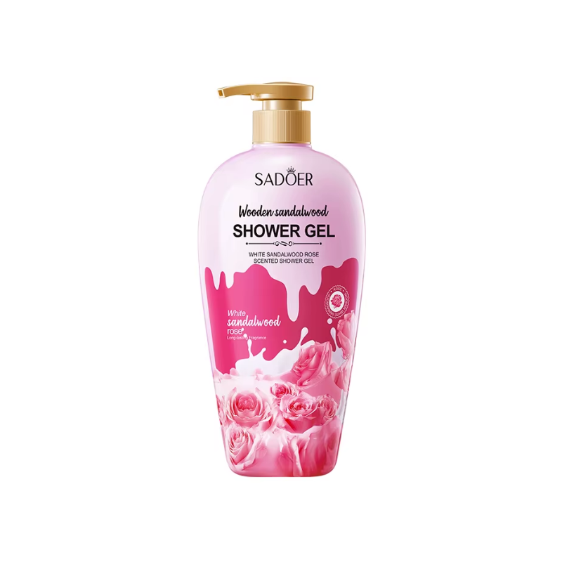 Парфумований гель для душу Sadoer White Sandalwood Rose Scented
