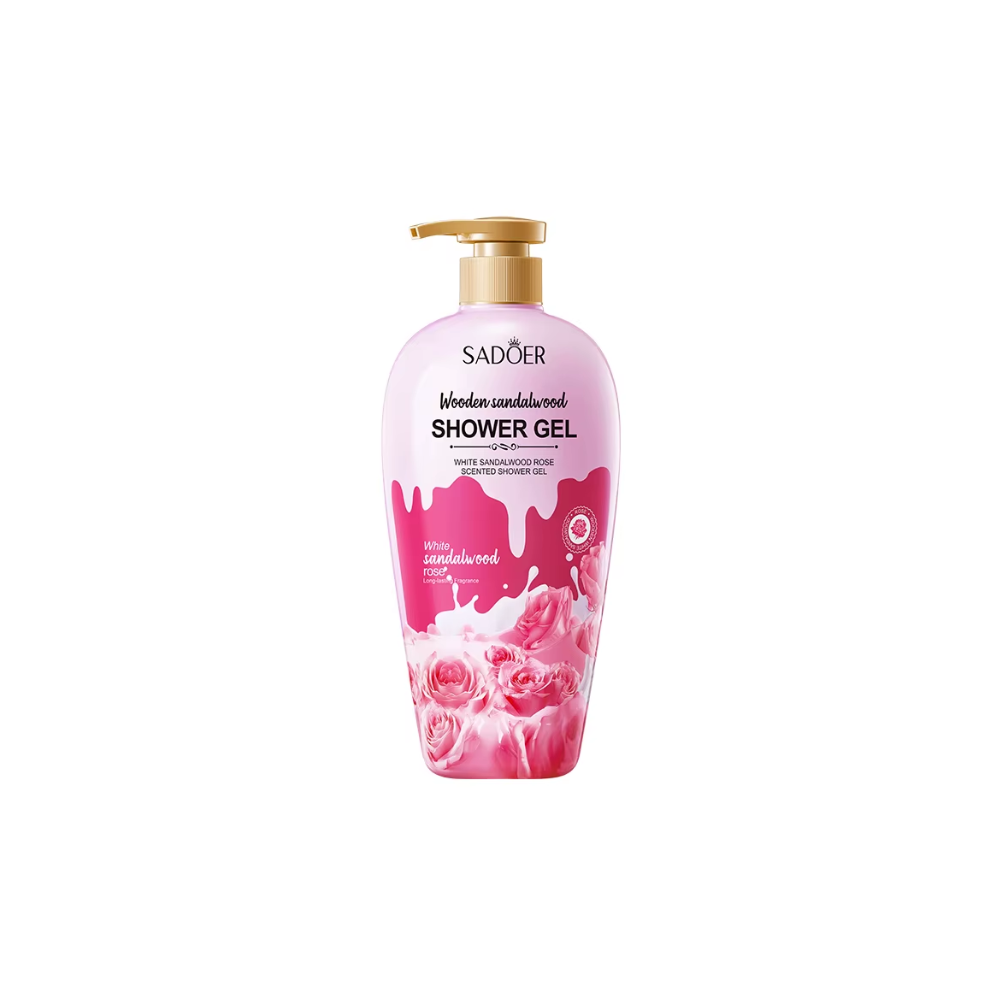 Парфумований гель для душу Sadoer White Sandalwood Rose Scented