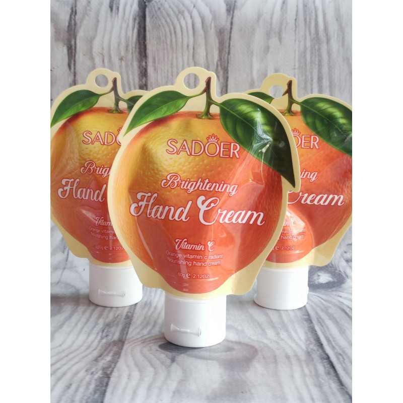 Зволожуючий крем для рук Sadoer Brightening Hand Cream з