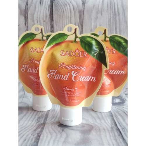 Зволожуючий крем для рук Sadoer Brightening Hand Cream з