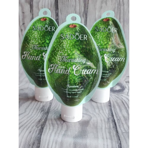 Живильний крем для рук Sadoer Avocado Squalane Nourish Soothing