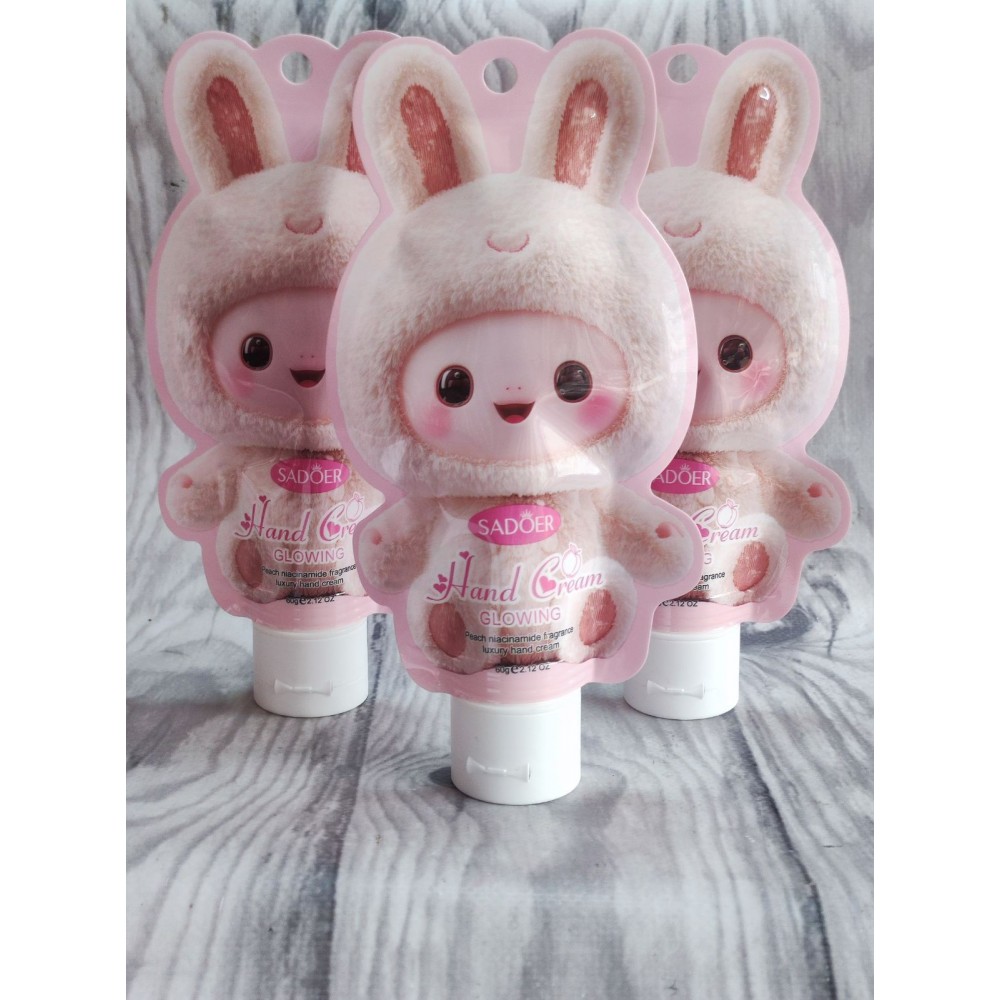 Парфумований крем для рук Sadoer Glowing Peach Niacinamide 60g