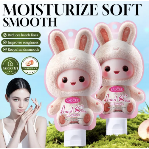 Парфумований крем для рук Sadoer Glowing Peach Niacinamide 60g