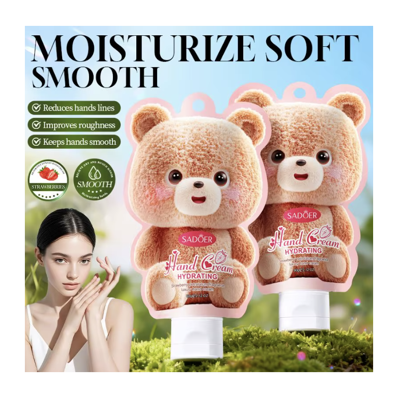 Парфумований крем для рук Sadoer Strawberry 60g оптом