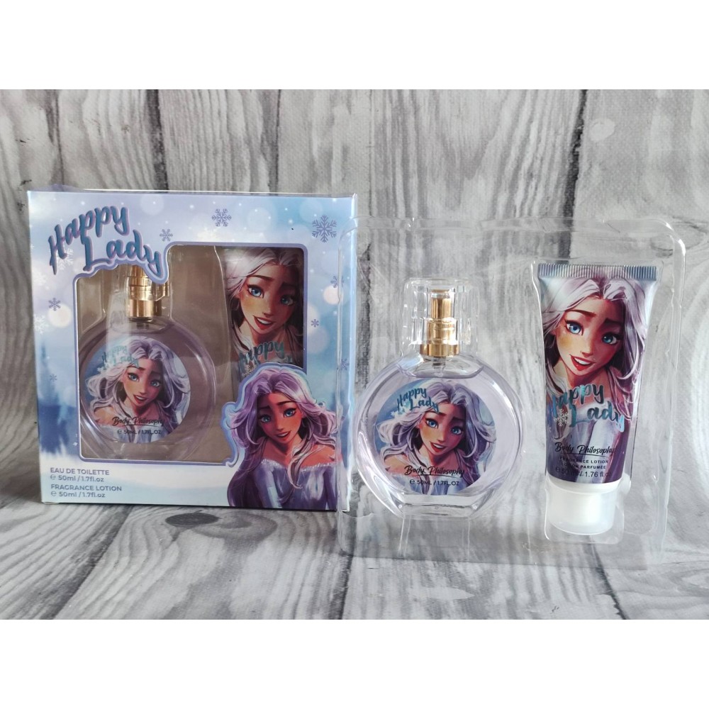 Подарунковий набір 2 в 1 " Холодне серце " Парфум + Лосьон для